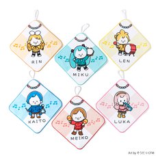 Hatsune Miku Piapro Kids! Towel Handkerchief Collection