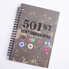 Strike Witches Flags Notebook