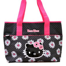 Hello Kitty Daisy Shoulder Tote Bag