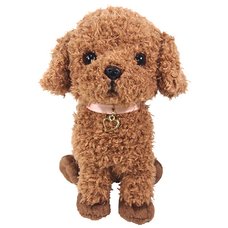 PUPS! Medium Brown Toy Poodle Plush