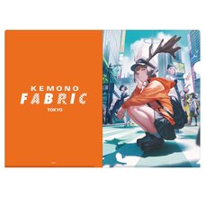 Mogumo Illustration KEMONO FABRIC TOKYO Clear File
