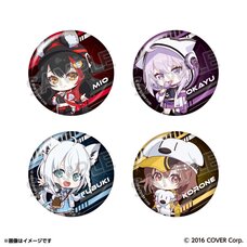 hololive GAMERS fes. Cho-Cho-Cho-Cho GAMERS Chibi Chara Button Badge