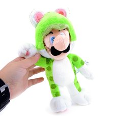 Super Mario Cat Luigi Plush