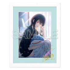I Became Friends with the Second Cutest Girl in My Class - Conclusion Celebration - A4 Chara Fine Graph with Replica Signature
