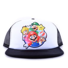 Super Mario Group Trucker Hat