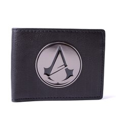 Assassin's Creed Unity Black Metal Badge Bi-Fold Wallet