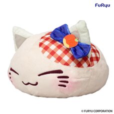 Nemuneko Cat Fruit Big Plushie Toy Apple