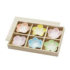 Fukuyose Cherry Blossom Mini Plate Set