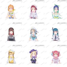 Love Live! Sunshine!! Uranohoshi Girls' High School Store Bust-Up Acrylic Stand