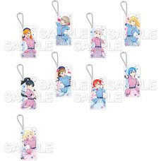 Chara Clear Love Live! Superstar!! WE WILL!! Acrylic Keychain Collection