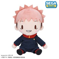 Jujutsu Kaisen 5th Anniversary Yuji Itadori Fuwapuchi Plushie M