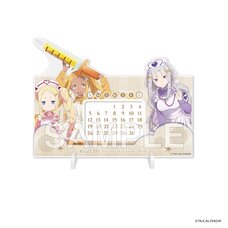 Re:Zero -Starting Life in Another World- Perpetual Calendar - Nurse Maid Costume Ver.