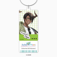 hololive Meet 2025 Acrylic Ticket Keychain - Aragami Oga