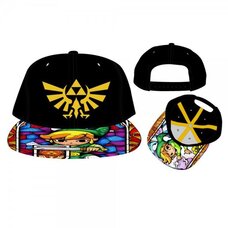 The Legend of Zelda Stained Glass Sublimated Hat