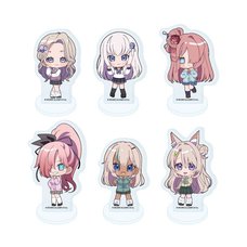 Brown Dust 2 Acrylic Petit Stand Heisei Gal Ver. (Mini Character Illustration) Box Set