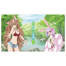 A Misanthrope Teaches a Class for Demi-Humans Rubber Mat Isaki Ohgami & Sui Usami: Playing in the River Ver.