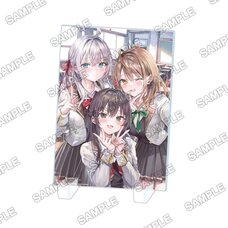 Alya Sometimes Hides Her Feelings in Russian ~memorial photo~ Acrylic Panel Alya & Yuki & Masha