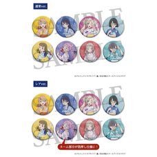 Love Live! Hasu no Sora Jogakuin School Idol Club (Hokkoku Fireworks 2025) Tradable Tin Badge (Set of 3)