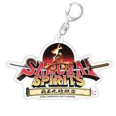 Shin Samurai Spirits Title Logo Acrylic Keychain