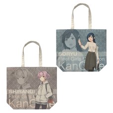 Kantai Collection -KanColle- Casual Mode of Autumn Full Graphic Large Tote Bag