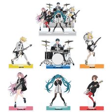 Piapro Characters: Band Ver. Art by tarou2 Big Acrylic Stand Collection