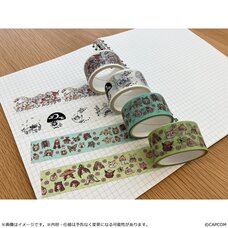 Okami 20th Anniversary Reprint Art Project Masking Tape Set ~From Okami 10th Anniversary & 12th Anniversary~