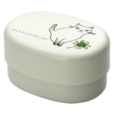 Wildflower Cat Lacquerware Lunch Box