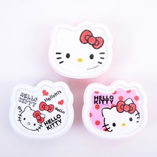 Hello Kitty Face 3-Pack Container Set