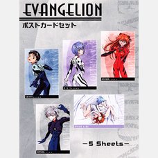 Rebuild of Evangelion Pilots Postcard Set