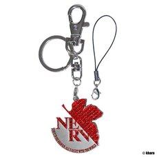 Evangelion Project - NERV Jewelry Key Ring (Red)