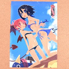 Disgaea Etna & Asagi Bath Poster