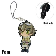 Last Exile: Fam, the Silver Wing Rubber Character Straps