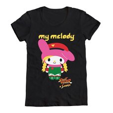 Sanrio My Melody X Street Fighter Cammy  T-shirt