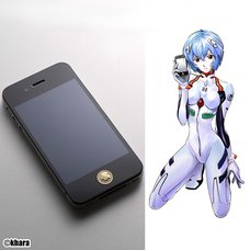 Evangelion Home Button for iPhone, iPod, and iPad (Golden Metal)