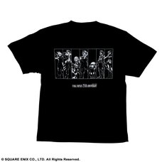 Final Fantasy 25th Anniversary Black T-Shirt