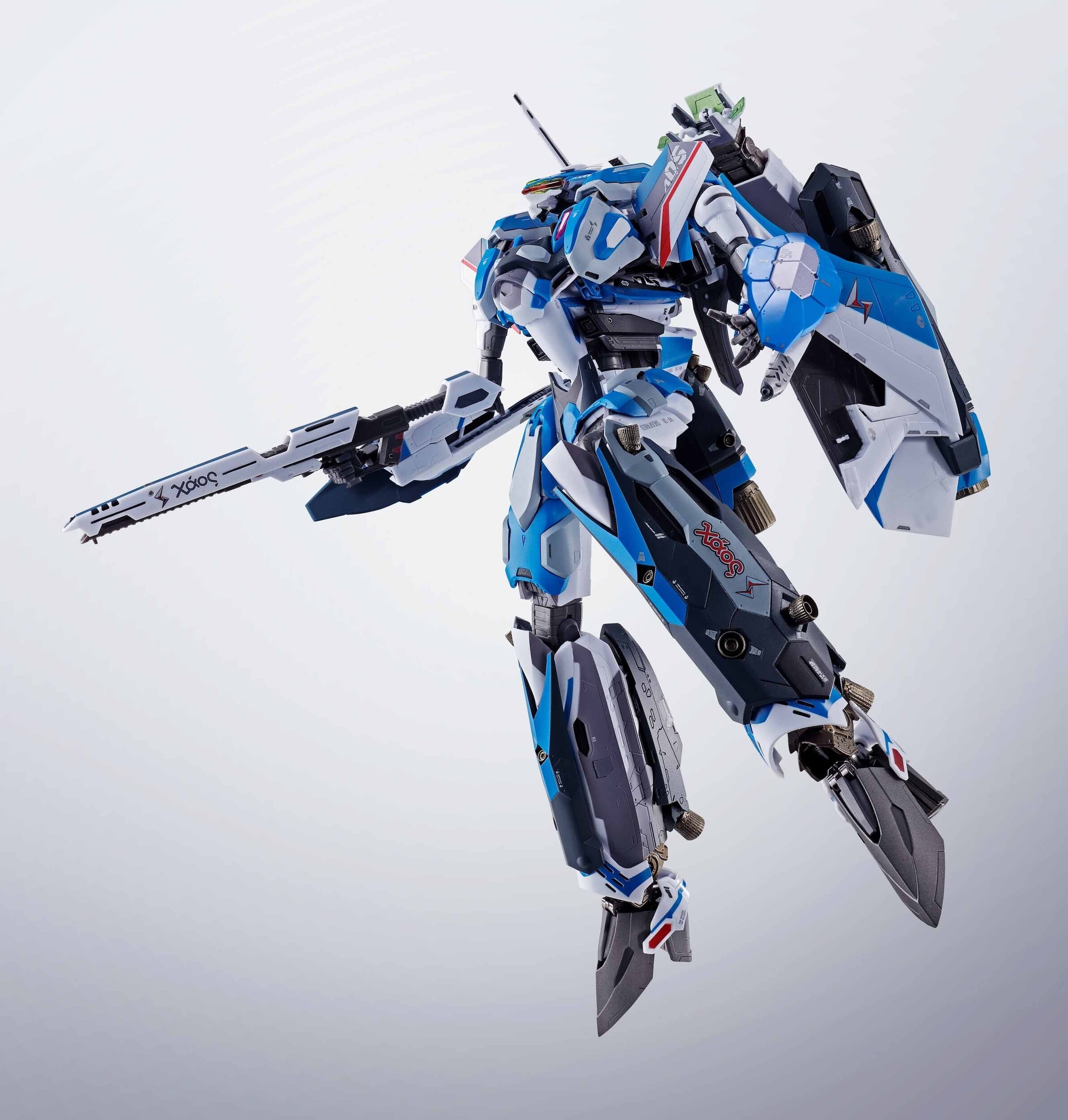 Hayate  DX Chogokin VF-31AX Kairos-Plus (Hayate Immelmann Use)