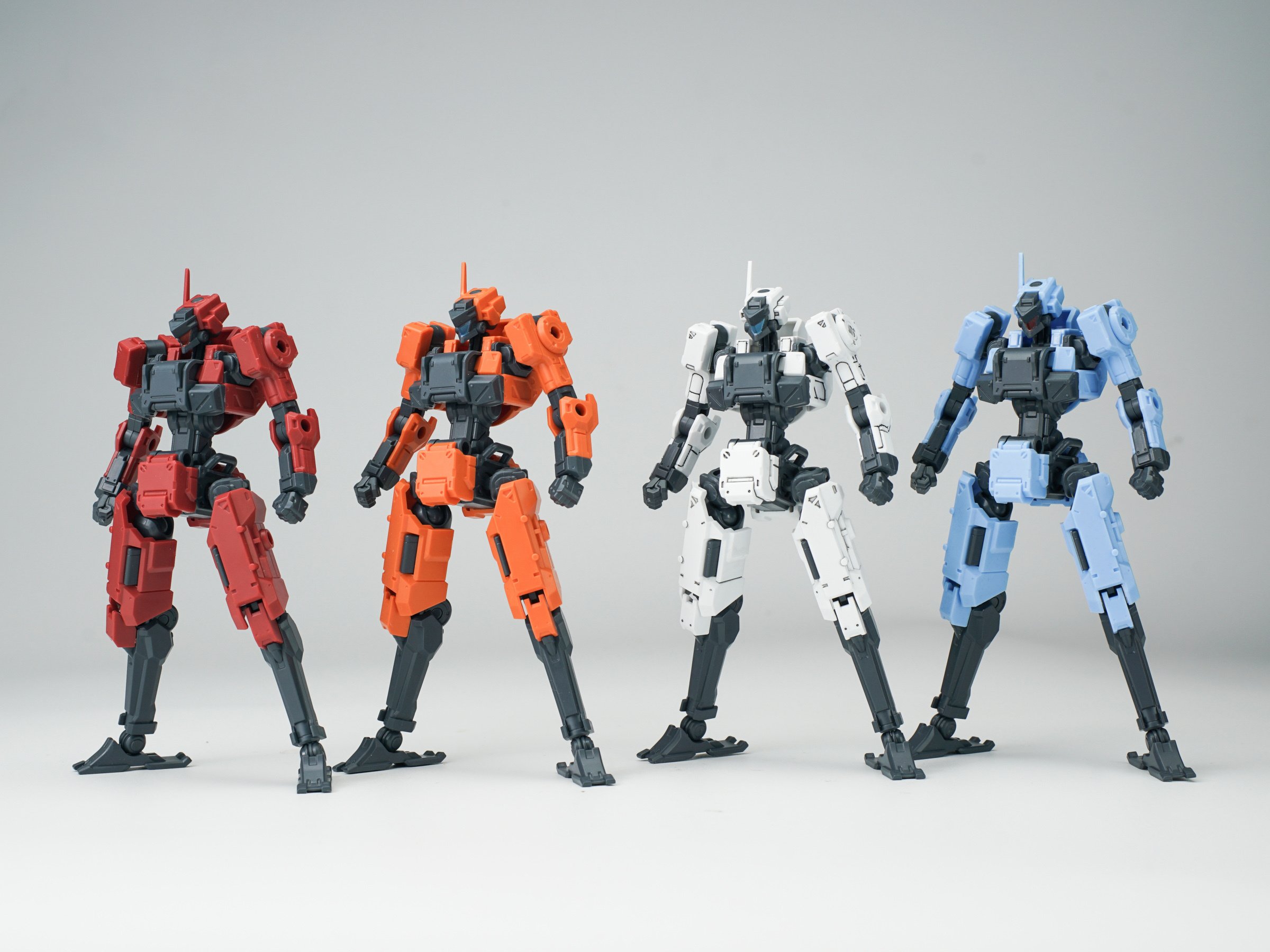 Fenrirさん専用3体 3 Min Project Series Fenrir (Light Blue) 1/18 Scale Plastic Model