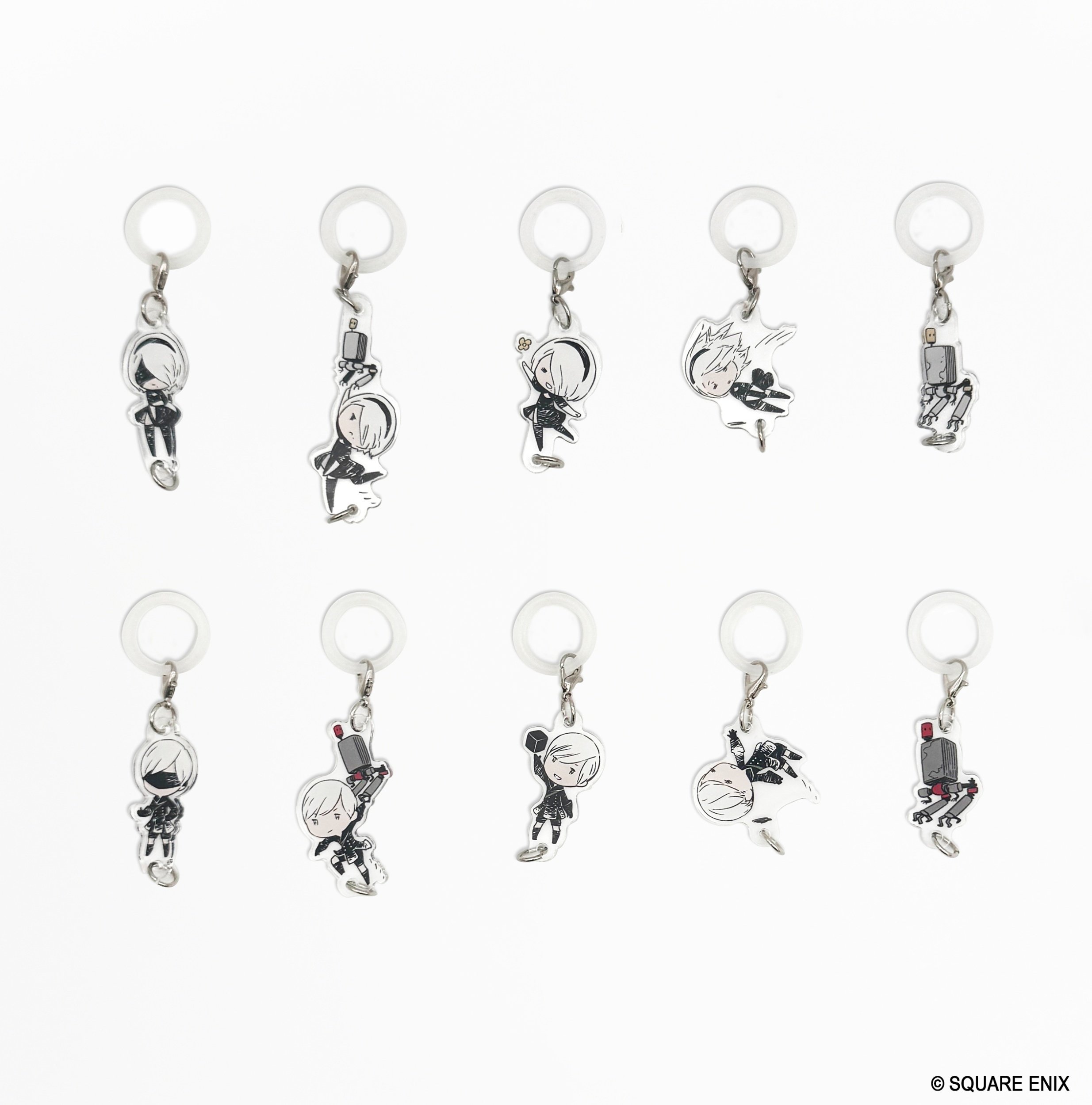 NieR: Automata Tsunagaru Yurayura Acrylic Charm Box Set - Tokyo