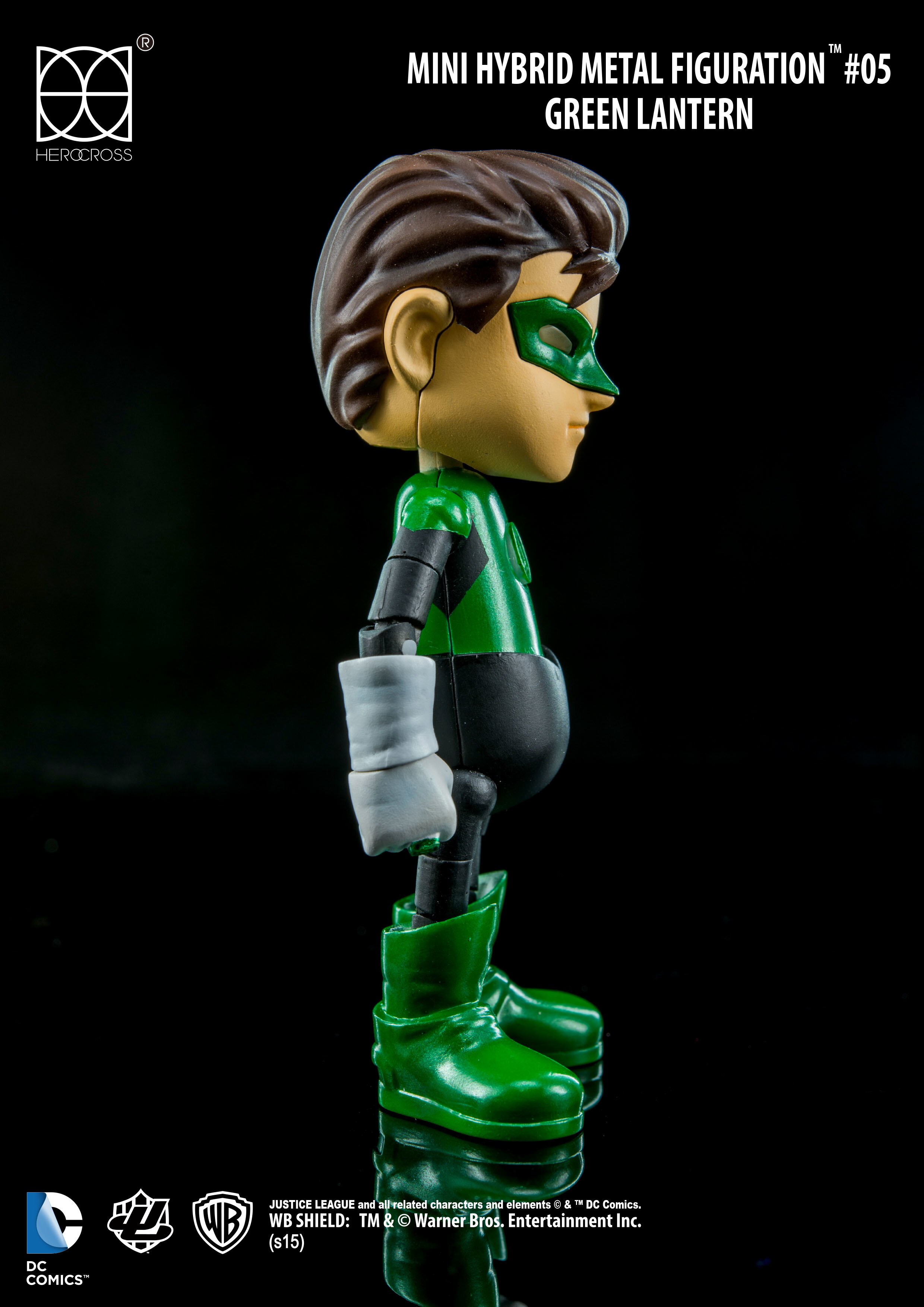 SUPERMAN HYBRID METAL FIGURATION HEROCROSS JUSTICE LEAGUE 6