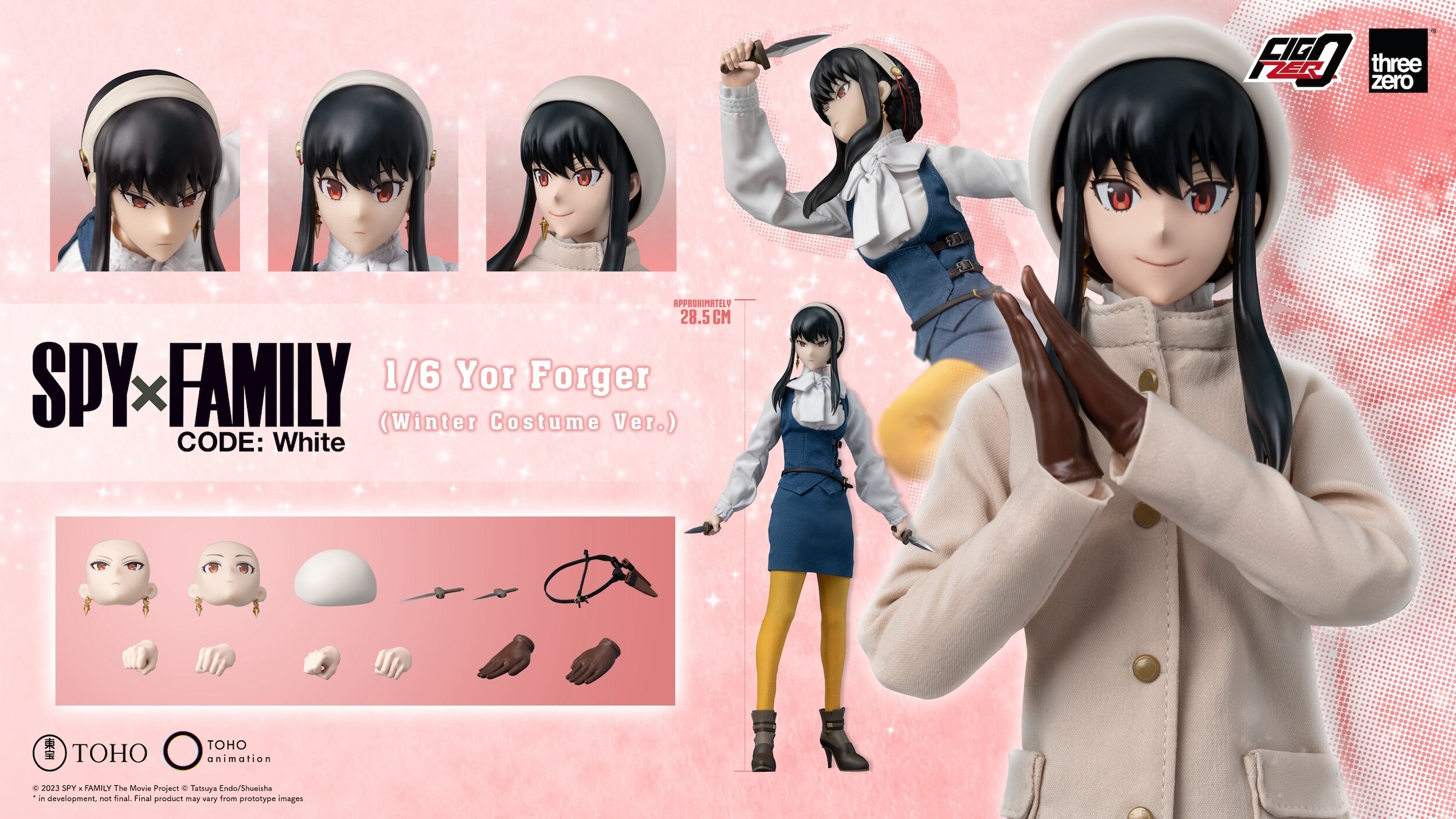 FigZero Spy x Family Code: White Yor Forger: Winter Costume Ver. 1/6 Scale  Figure - Tokyo Otaku Mode (TOM)