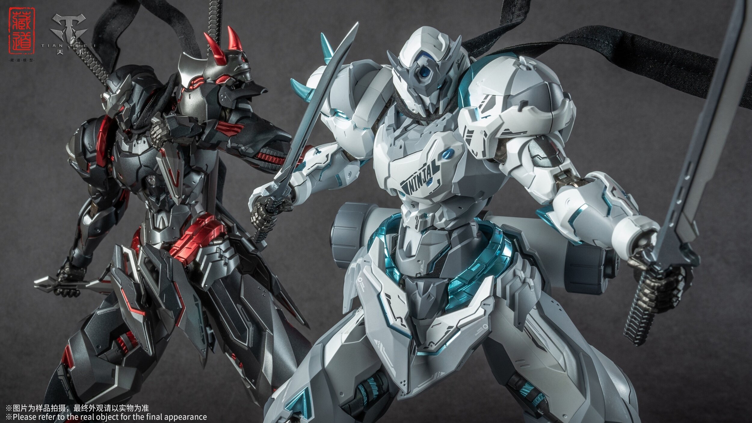 CD-07B Shadow Realm Zhan Ming - Black Phantom Alloy Action Figure