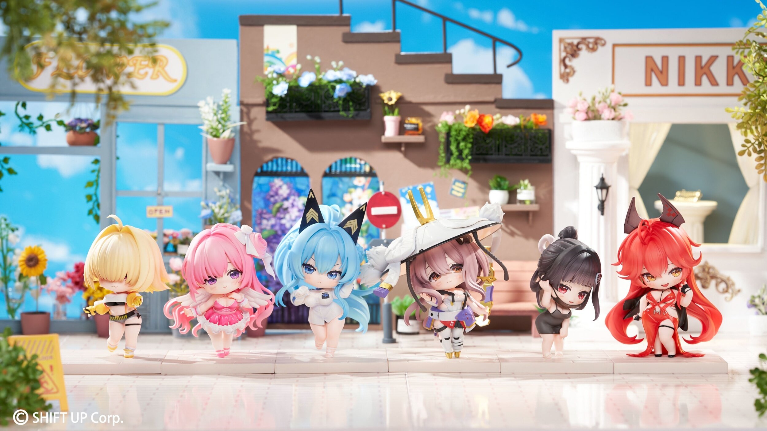 Goddess of Victory: Nikke SAC Series Chibi Figure Vol. 2 Box