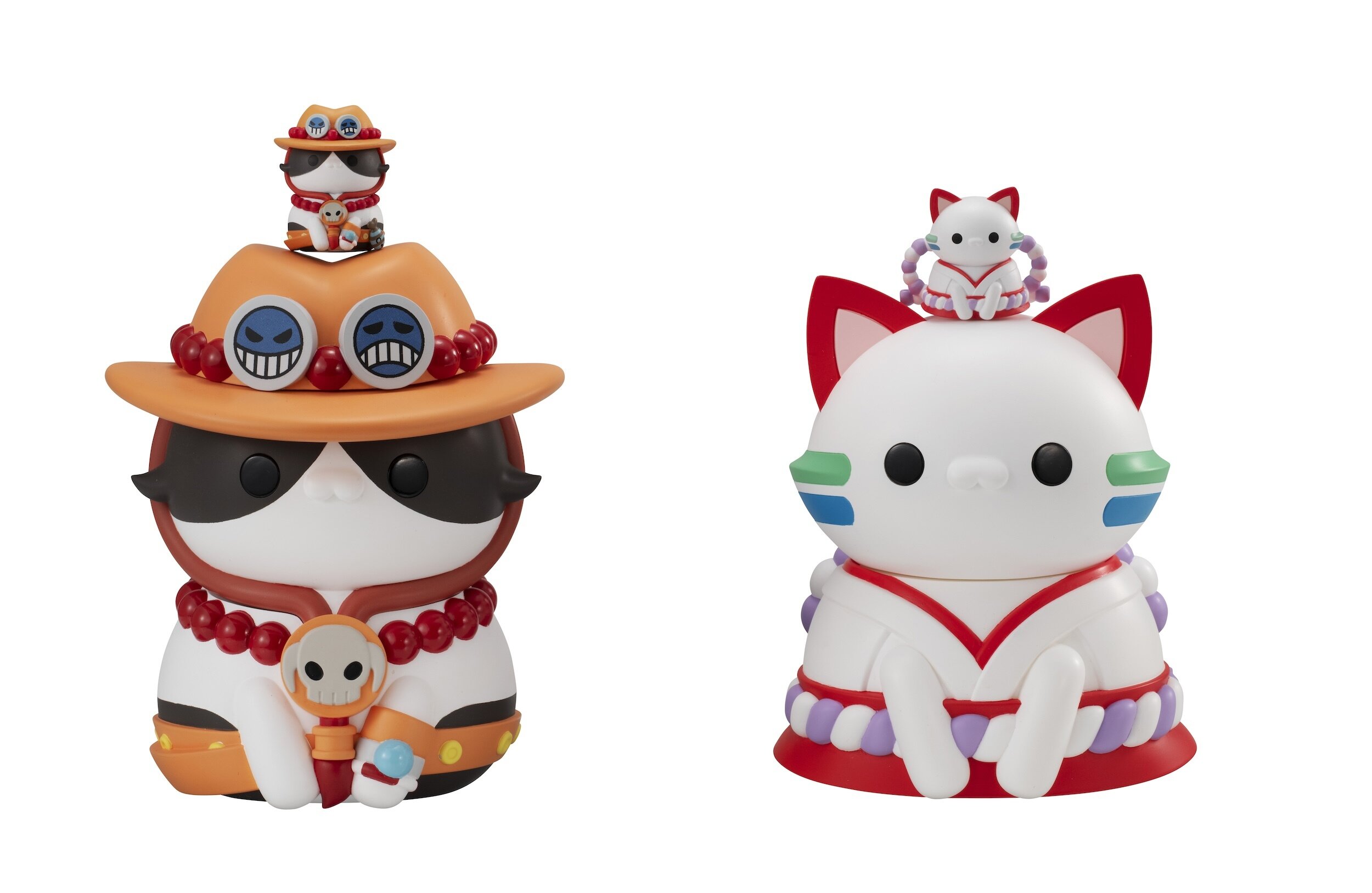 Mega Cat Project Nyanto! The Big Nyan Piece Series Portgas D. Ace