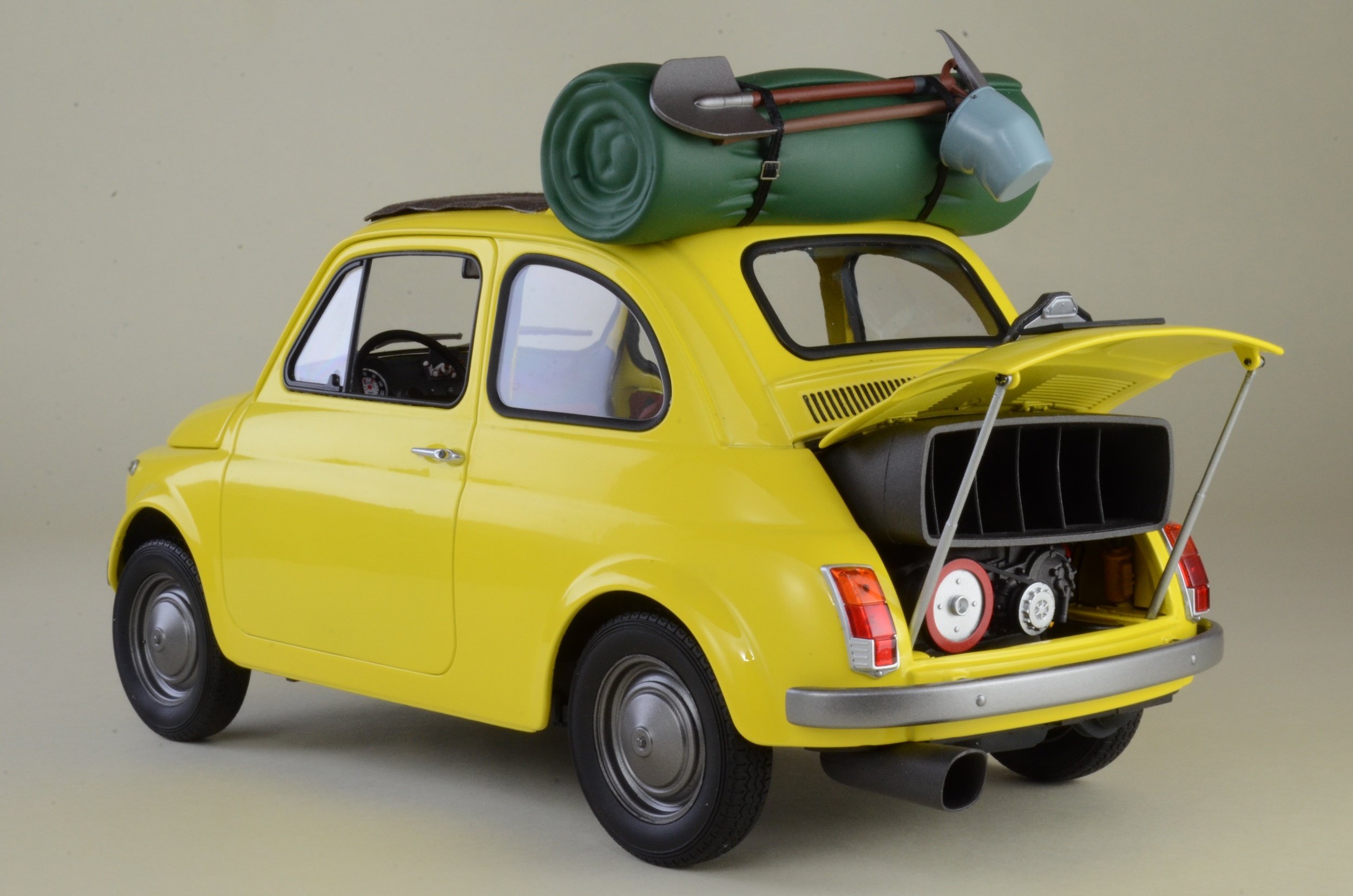 Lupin III: The Castle of Cagliostro Fiat 500 1/12 Scale 53% OFF