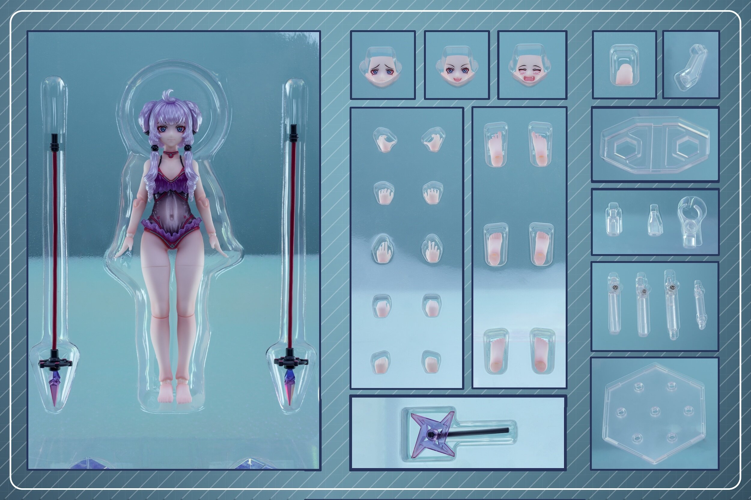 Witch of the Original Linya Part 2 Swimsuit Ver. 1/12 Scale Action