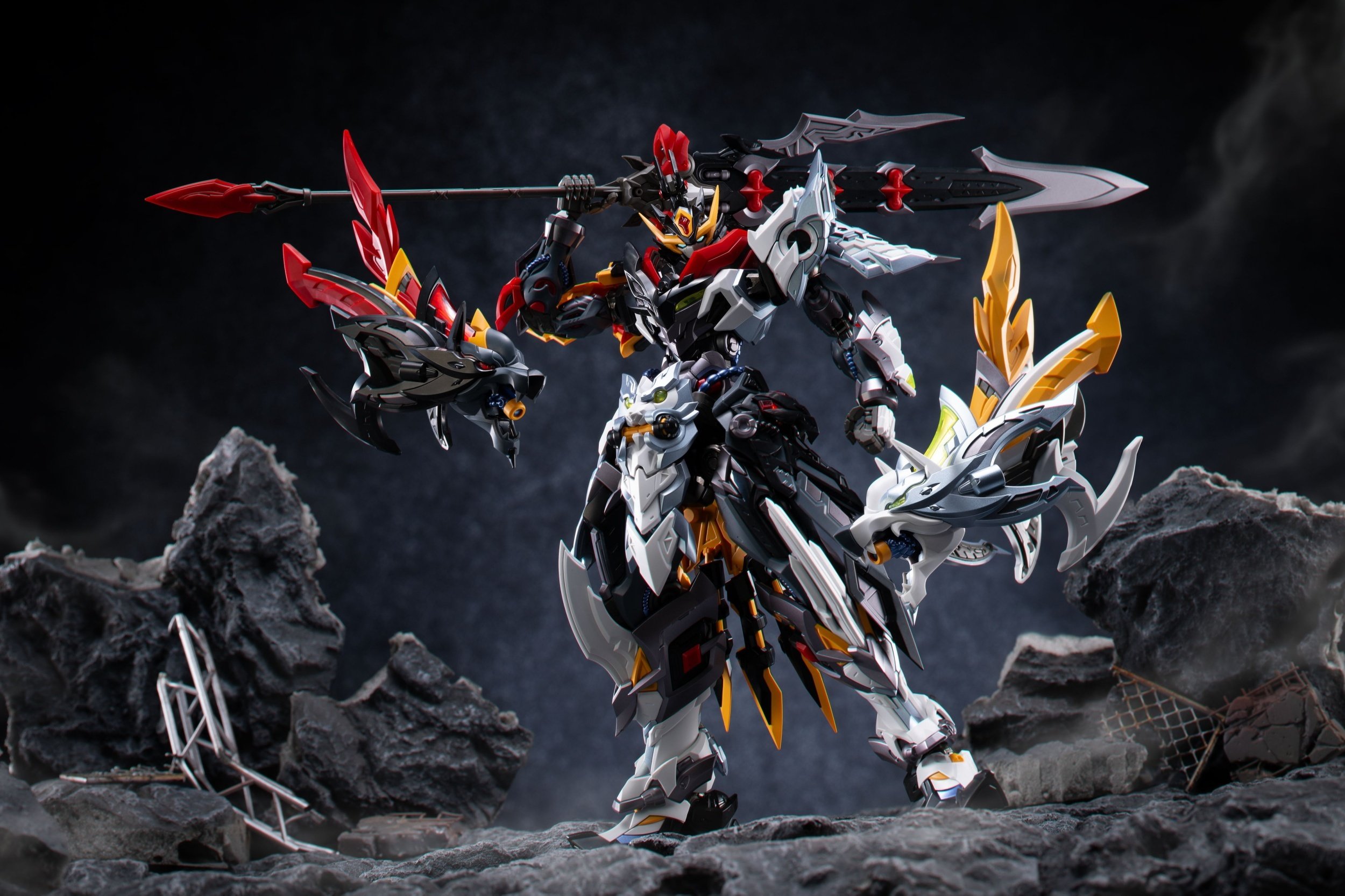 Legend of Star General MNP-XH21A Huo Qubing Plastic Model Kit