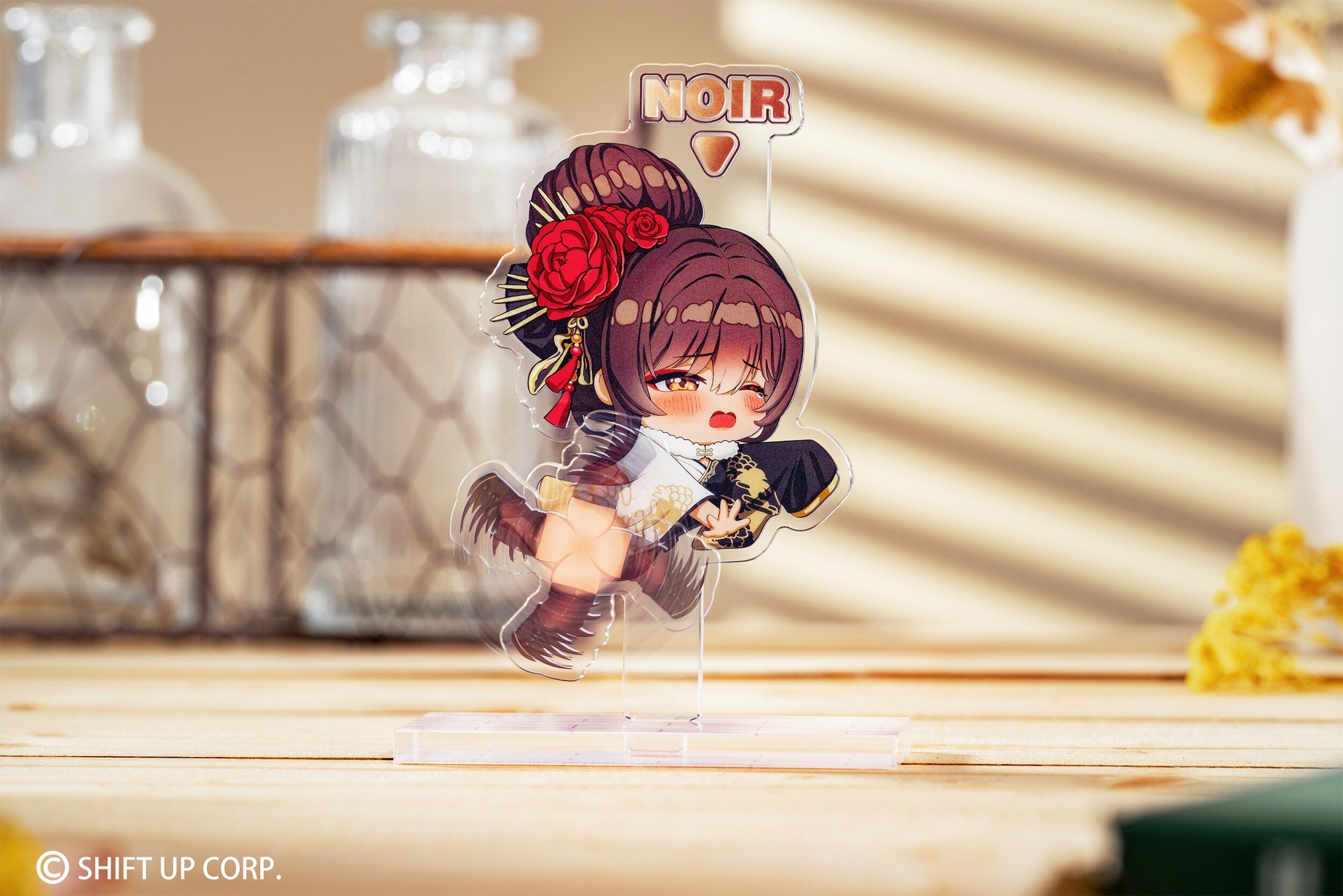 Goddess of Victory: Nikke Chibi Character Trading Spin Acrylic