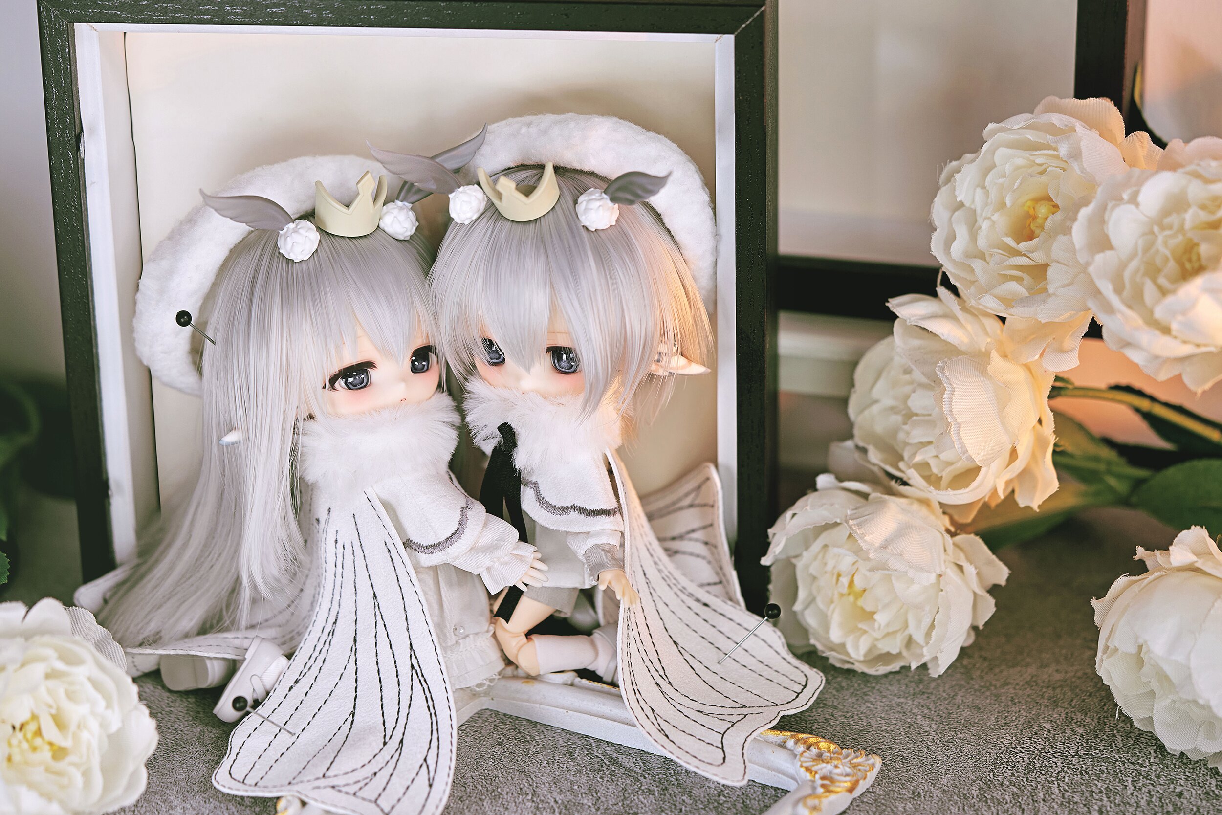 Piccodo Action Doll x White Box Alice Deformed Doll & Haneko No