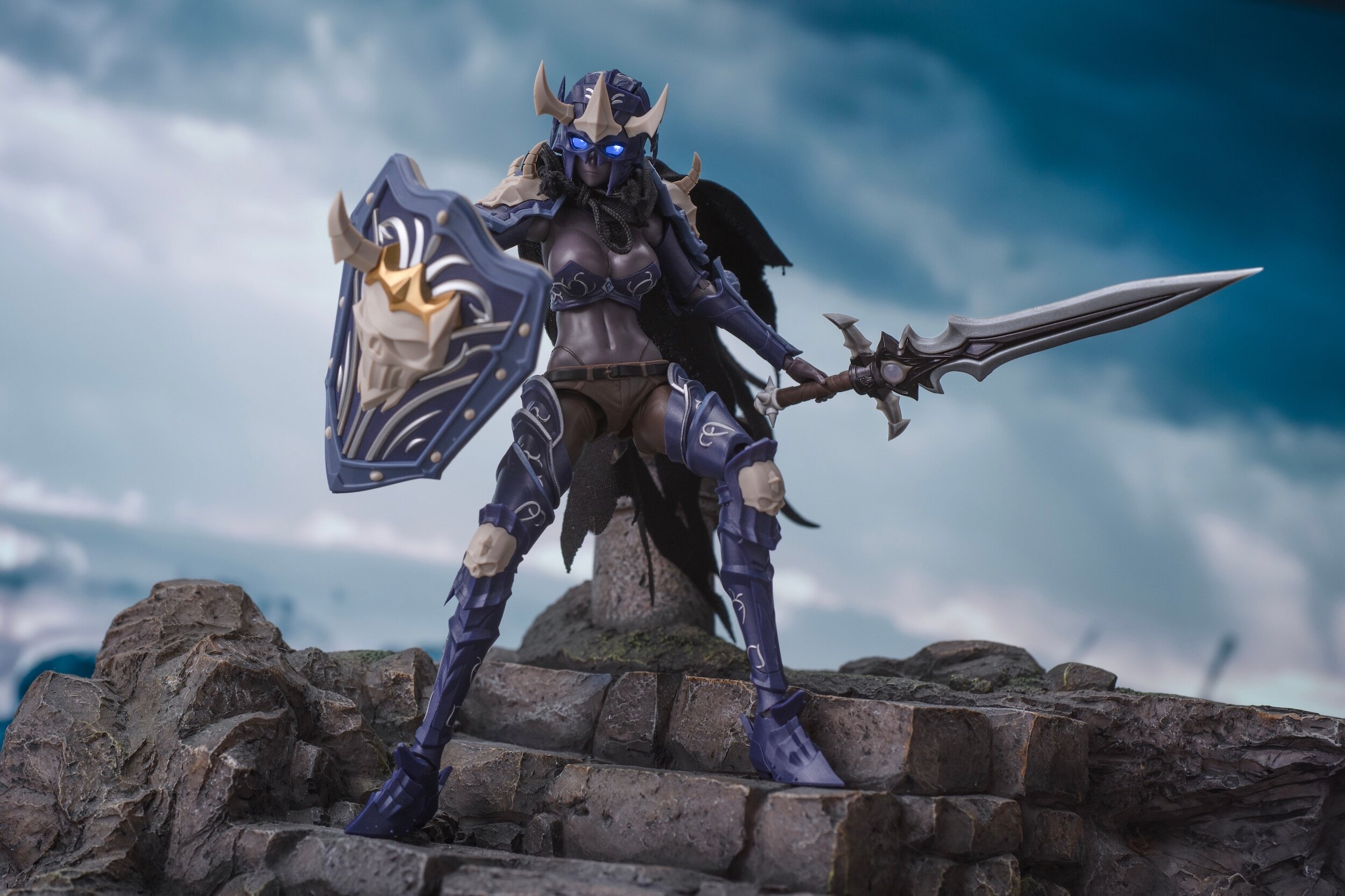 HELL KNIGHT SYL フィギュア1/12 ヘルナイトほぼ未使用 Action Figure: Hell Knight Syl 1/12 [Border Models] - Nin