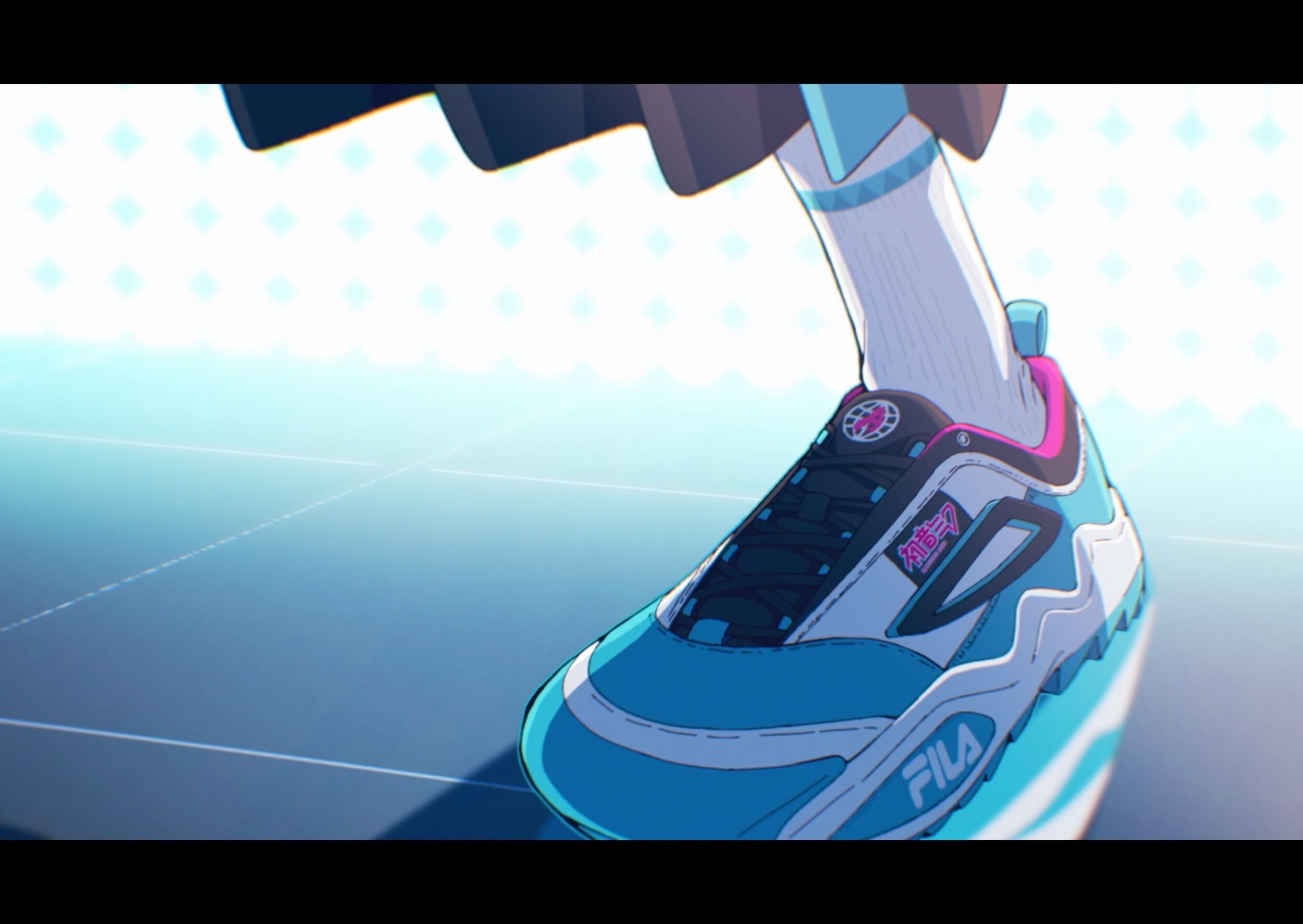 HATSUNE MIKU EXPO 10th Anniversary MV Model FILA x Hatsune